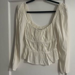 Reformation Square Neck Top